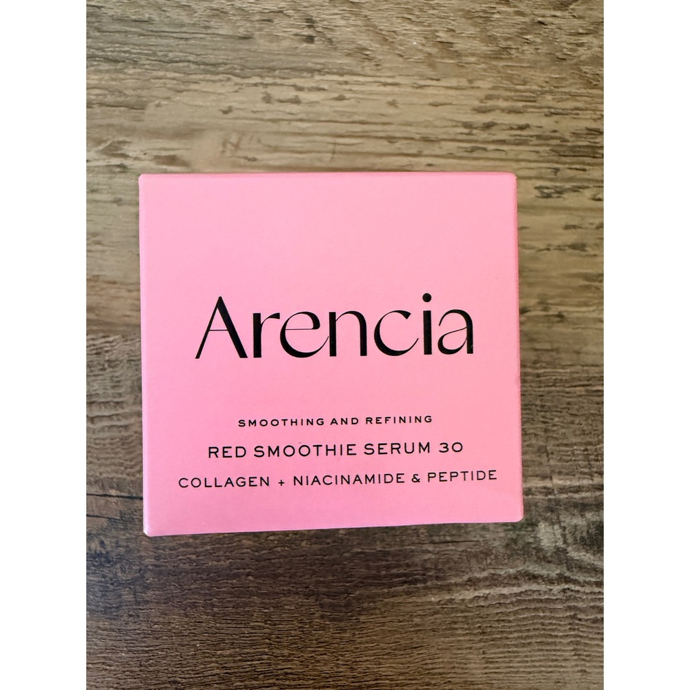 Arencia Red Smoothie Serum 30 Collagen Niacinamide Peptide 50g K-Beauty New